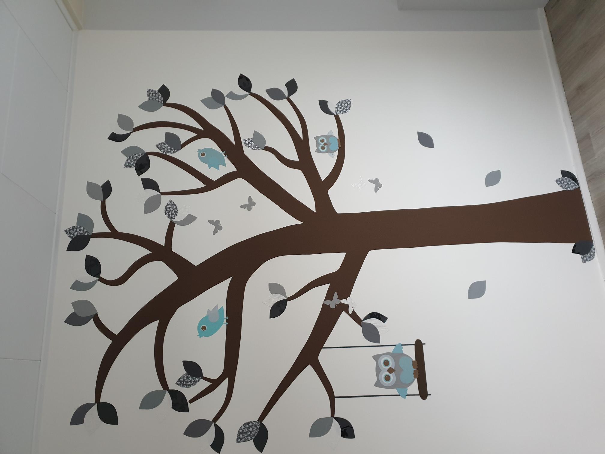 behangboom mintgroen